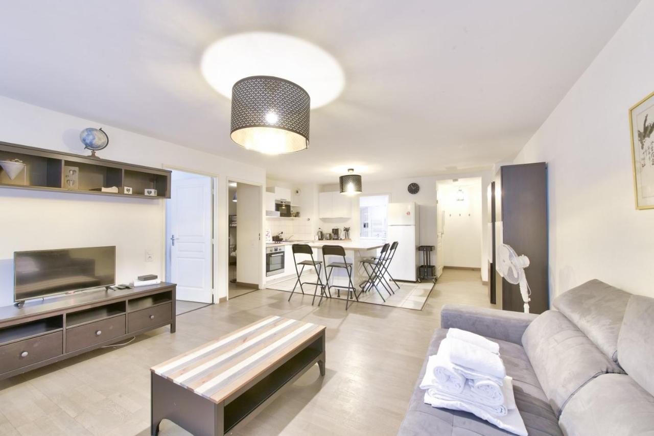 Modern 2 Bedroom Flat 3Min From The Vieux Port Marseille Bagian luar foto